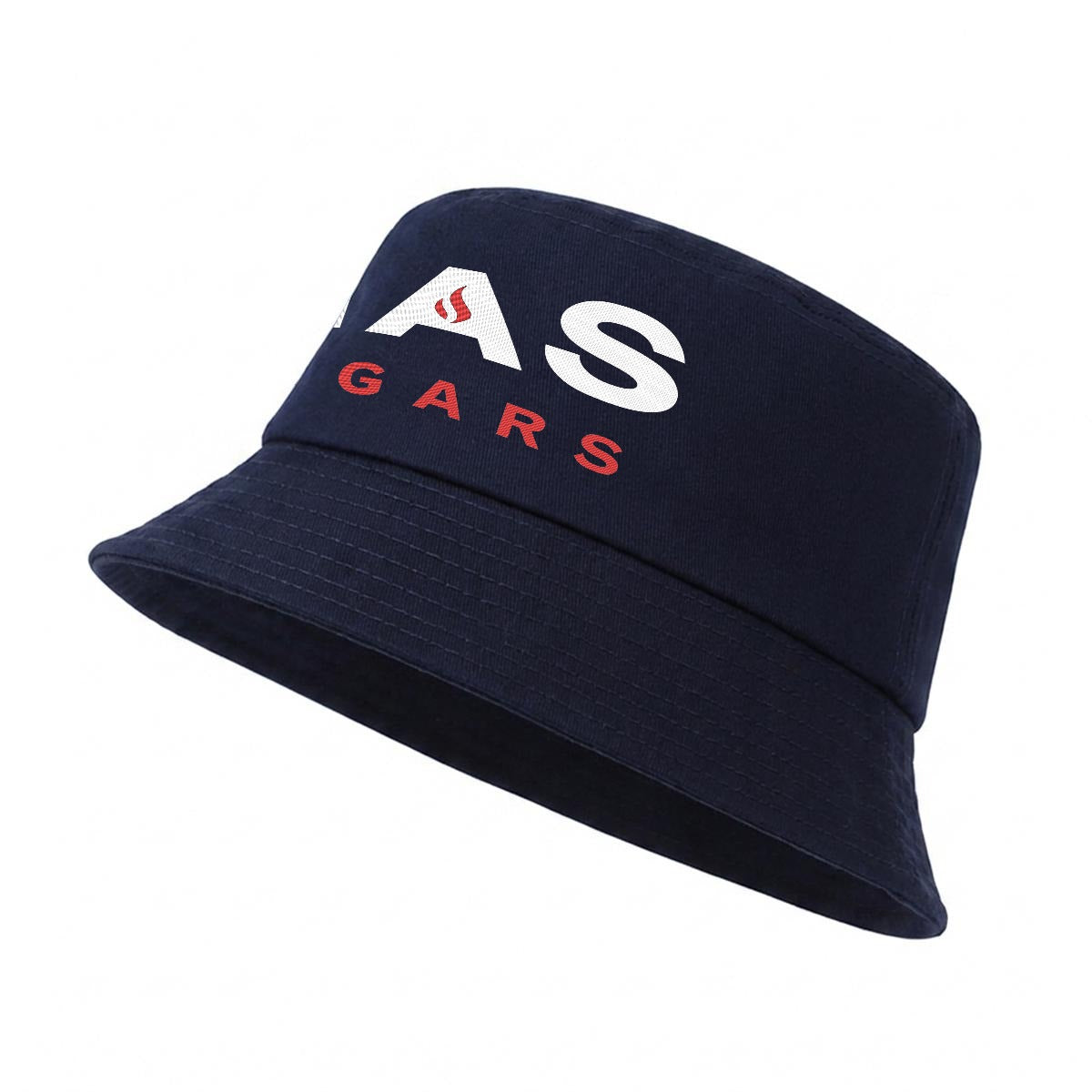NAS Bucket Hat - white logo